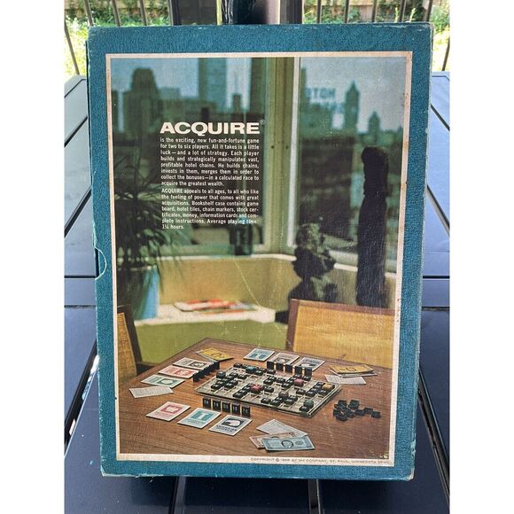 Vintage Acquire Board Game - Picture 2 of 6